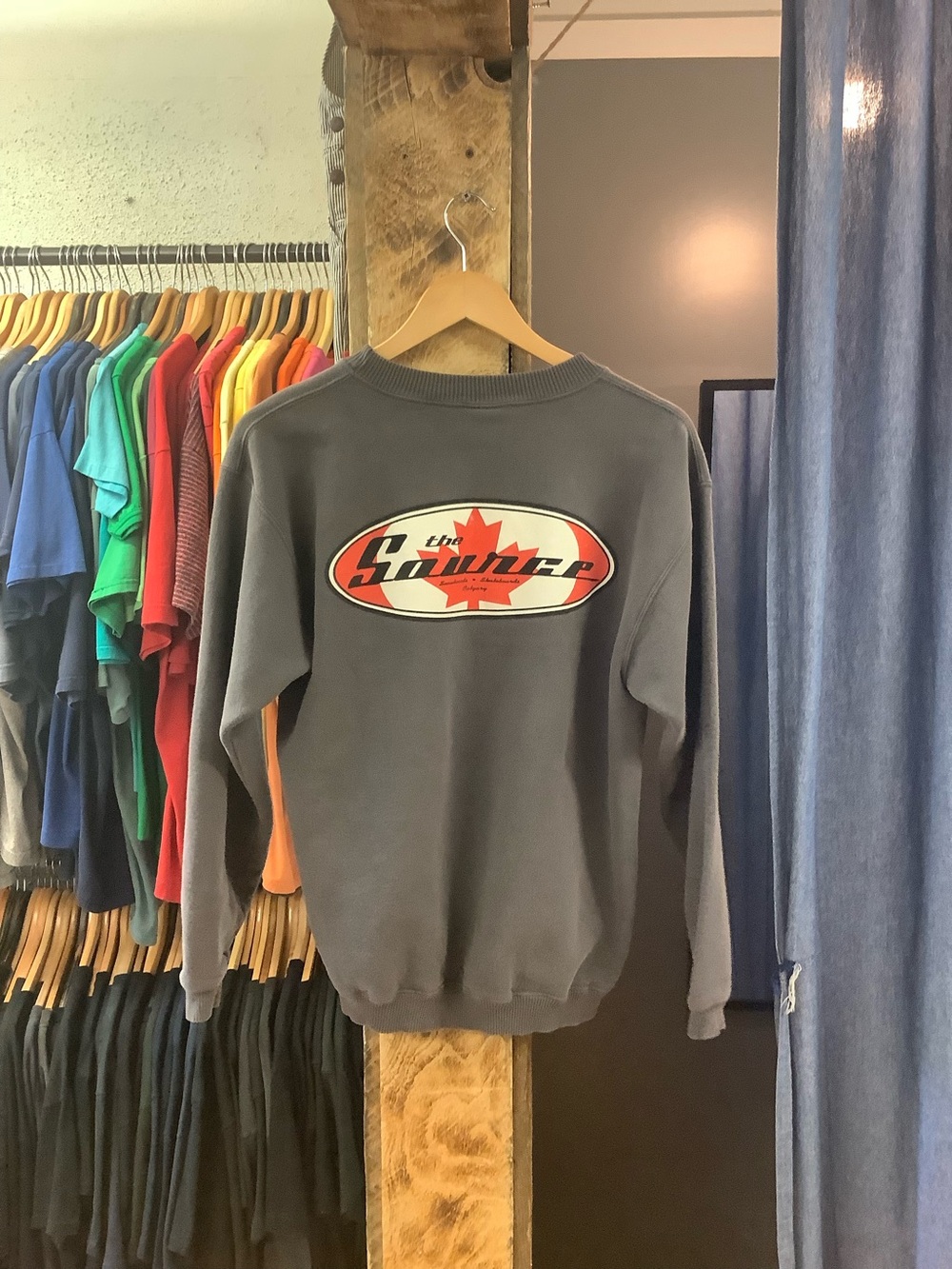 Vintage The Source Canadian Grey Crewneck